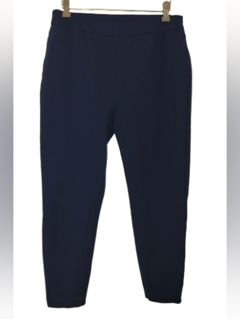 Soft Surroundings Deep Navy Stretch Ponte Pants Petite Medium